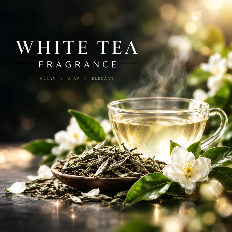 White Tea Fragrance｜清潔感と透明感を演出する上品なティーフレグランス